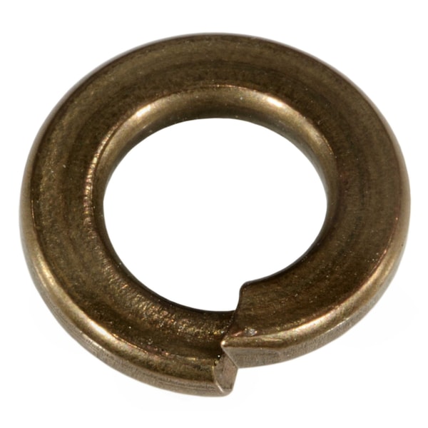 Midwest Fastener Split Lock Washer, For Screw Size 3/8 in Silicon Bronze, Bronze Finish, 6 PK 37407 - main